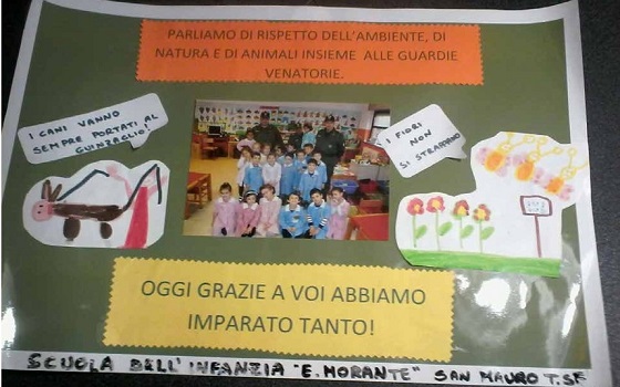 La Vigilanza ItalCaccia entra nelle scuole…!!!