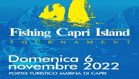 Domenica 6 Novembre il “Fishing Capri Island Tournament”