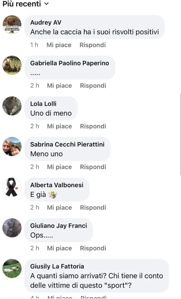 insulti-cacciatore4-768x1271.jpg-2-619x1024 Cacciatore morto a Reggio Calabria, l’orrore dilaga sui social: gli animalisti esultano