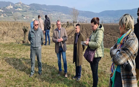 Il-sopralluogo-in-localita-San-Valentino Emergenza nutrie – A Brendola Comune, Coldiretti e Italcaccia per l’abbattimento